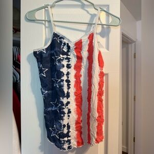 Patriotic Stars and Stripes Tank Top